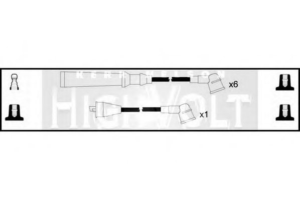 STANDARD OEF360 Ignition Cable Kit